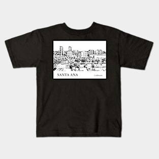 Santa Ana - California Kids T-Shirt